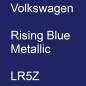 Preview: Volkswagen, Rising Blue Metallic, LR5Z.